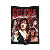 Selena Quintanilla Blanket Velvet Autumn/Winter Breathable Ultra-Soft Throw Blanket for Sofa Outdoor Bedding Throws Size: 75*100cm, Weight: 230 GSM