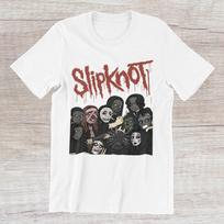 Slipknot Tshirt Heavy Metal Hard Rock Headbangers Band On Ring Spun Cotton Tee S