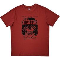 Foo Fighters Sf Valley Red Unisex Tshirt Band Merch New M