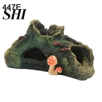 Synthetic Resin Artificial Driftwood Aquarium Fish Tank Landscape Ornament Decor 447E