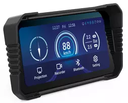 Motociklo vaizdo registratorius Navitel MS850 DUAL su dviem kameromis ir Wi-Fi