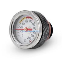 W8KD Motorcycle Dirt Pit Bike Parts Oil Caps Temperature Gauge M20x1.5 0-200℃ Meter juoda