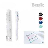 1PC Multi-Colors Gel Ink Pen Retractable 4-in-1 Multicolor Stress Relief Rolling Ball Pen with Clip Spot Liner Highlighter A3334 (White,Multi-Colored) balta