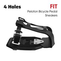 BUCKLOS Bicycle Pedal Toe Cage Spinning Bike Trainer Cycling Pedal Platform Clamp Cage Adjustable Bicycle Toe Clips Accessories