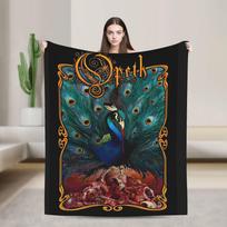 Opeth grupės pledai Kelioninis flanelinis pledas sofai, foteliui, lovai Minkštas individualios kokybės pledas Dovana 75X95CM