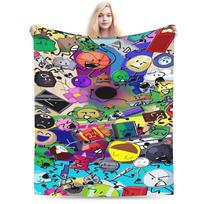 Inanimate Insanity Anime Blankets  Picnic Flannel Bedding Throws For Living Room Warm Custom Bedspread Birthday Gift 75X95CM