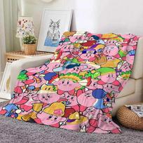 Išmesti Kirbys antklodės lovai Miela antklodė Miegamojo apdaila Nordic Nap Dekoratyvinė sofa Vilnos sofa Boho namų dekoras Kawaii 75X95CM