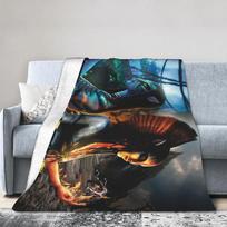 Sci-Fi Avataras Ugnis ir Pelėdai Filmo Antklodė Vilnos Šilta Mesti Antklodė Lauko Kelionėms Lovos Kilimėlis 75X95CM
