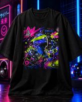 Frutiger Metro T-Shirt Y2K Graphic Tee Frutiger Aero McBling Cyber Streetwear Retro Futuristic Rave Shirt S
