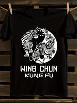 Wing Chun Kung Fu Martial Arts T-Shirt S įvairiaspalvis