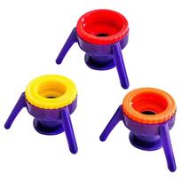 Inverted Bottle Cap Multi-Functional Tripod Stand Shower Gel Shampoo Leak-Proof Bottle Cap Viscous Tool For Emptying Bottles