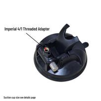 Multi-Functional Metal Suction Cup Mount for In-Car Shooting & Live Streaming British Thread Adapter 4/1