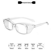 UV400 Anti-Fog Anti-Pollen Blue Light Glasses with Anti-Allergy & Dust Protection Safety Goggles 102