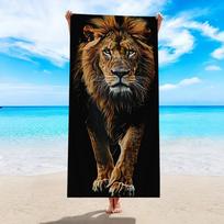 Sunset Beach Flamingo Palm Tree Print Beach Towel Multiple Sizes For Tropical Hawaii Summer Seaside Swimming Towel 50x100cm