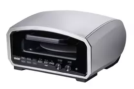 Unold Pizzaofen Enzo 68916 – elektrinė picos krosnelė, 1 pica, 2100 W, nerūdijantis plienas