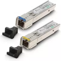 Extralink SFP 1.25G WDM modulių pora 1310/1550nm vienmodis 3km SC DOM, skirta HP/Aruba