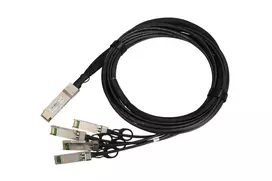 Extralink QSFP+ DAC kabelis 40Gbps į 4×10Gbps, 3 m, 30AWG, QSFP+ kištukas–kištukas