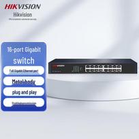 Hikvision 16-Port Full Gigabit Unmanaged PoE Network Switch
