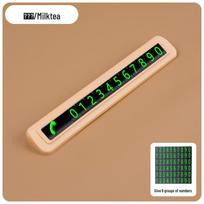 Temporary Luminous Parking Card for Nio ET5, ES6, ET7, ES7, ES8, EC7, EC6 Models