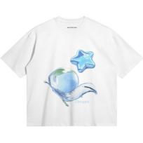 AeroDream Graphic T shirt: Liquid Star Frutiger Aero Tee XL