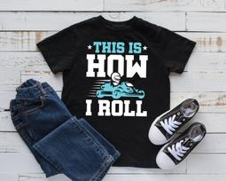 Go Kart T-Shirt, Funny Go Karting Tee, Go Karts Tank Top, T-shirt, T-shirt,T-shirt, Kids Tee Apparel Gift M