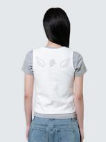 Opish Angel Logo Sleeveless, White White/Os