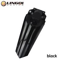 Black Plastic KAYO T4 Rear Wheel Fender Cover Splash Guard Mudguard Protector Universal For Electric Motorcycle Accessories ATV raudona