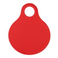 50pcs TPU Cattle Pig Sheep Hanging Tag Identification Card Neck Tag For DIY Laser Printing Farm Animal Neck Tag 50pcs raudona
