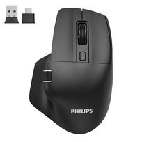 Wireless to Silent Up to 100 hours of Side scroll 7 3D scroll DPI ergonomic Automatic sleep Windows and Mac Philips Mouse SPK7858 PHILIPS juoda