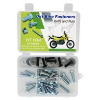 For SUZUKI DR125 DR200SE DR250 DR350/ 600/650/800 DR-Z70 DR-Z110 /125 Complete Body Plastic Frame Fender Bolts Kit Fairing Kit 60 PCS