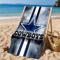 Dallas Cowboys  Beach Towel, Quick-drying, Easy to Care for, Suitable for Both Fitness and Beach Vacations,Sports Essential 70cmx140cm(27x55inch)