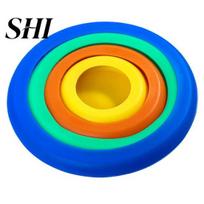 Tear Resistant Food Covers 4Pcs Cover Silicone Savers Good Sealing Versatile For Various Sizes Of Containers Dustproof Thickened BPA Free Dishwasher įvairiaspalvis