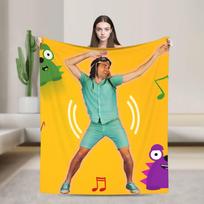Danny Go Šilti minkšti pledai Mergaitėms Berniukams Pliušinis pledas Naujoviškas Sofos Lovo Flanelinis patiesalas Sofa Lova Dangalas 75X95CM