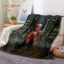 HD „Heroes of Might and Magic“ retro žaidimo minkšta flanelinė antklodė, užmetimo antklodė Patogi antklodė pikniko lovoms sofa Namų miegamasis 75X95CM