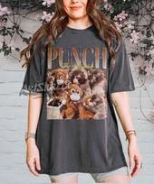 Punch The Monkey Vintage Graphic Tee, Retro Inspired Apparel 4XL