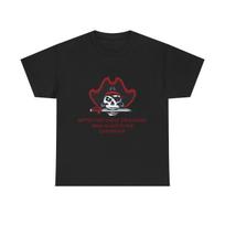 Pirate T-shirt Free Under The Banner S įvairiaspalvis