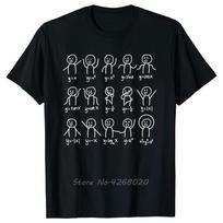 Funny Algebra Dance Figures Math Equation Oversized Tshirts Graphic Unisexs Clothes Cotton Tshirt Fashion Tops Fitness T Shirt S įvairiaspalvis