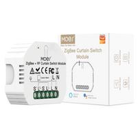 Zigbee 3.0 Network Smart Home System Tuya RF Curtain Mini Switch Module
