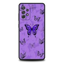 Butterfly Crystal Case For Samsung A24 A12 A14 A32 A50 A70 A20E A20S A10 A10S A22 A30 A40 A34 A54 A42 A52 5G A02S A04s A72 Cover Samsung A10