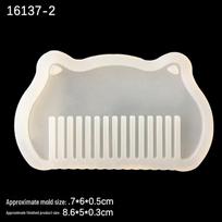 Shiny Crystal UV Resin Comb Mold - Cute Cartoon Series, Multiple Styles