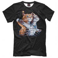 Titanic Cats Graphic T-Shirt (pfa-106) S