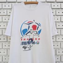Vintage 1996 UEFA Euro 96 England T shirt Football Championship Soccer Merch Tee Size L/XL 3XL