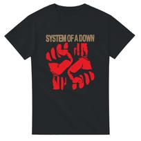 SYSTEM OF A DOWN Heavyweight Unisex Crewneck T shirt | Gildan® 5000 S