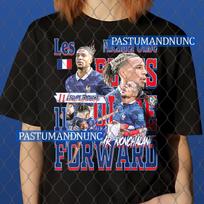 Bestseleris Michael T-shirt Olise marškinėliai Prancūzijos futbolo DTG spausdinimas Grafinis T-shirt Dovana Unisex Jaunimui Dizainas Apranga Ribotas Retro Bootleg Vintažinis 2XL