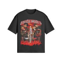 21 Savage Metro Boomin Tee: Savage Mode II Vintage Graphic T-Shirt XL