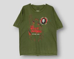 Vintage Rage against the machine guerilla radio battle of los angeles T-Shirt collectible nu metal concert tour vintage band tee green Large L