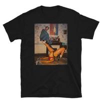 robert crumb sitting on devil girl replica cursed image T-Shirt S