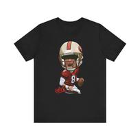 Steve Young 49ers Tee: Hall of Fame QB Unisex T-Shirt L