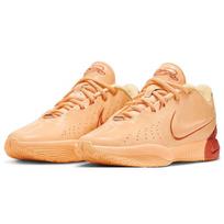 NIKE Men's Basketball Shoes LEBRON XXI Cushioned Sneakers 40 raudona/oranžinė