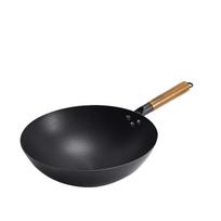 Zhang Xiaoquan 32cm Round Bottom Refined Iron Wok